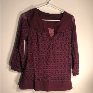 Patterned The Limited Top